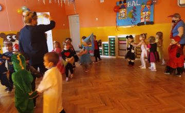 Bal Karnawałowy w grupie Motylki