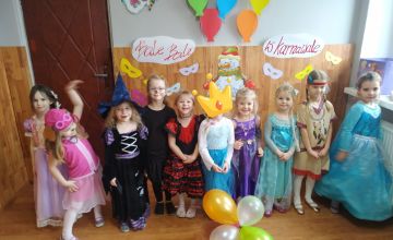 Bal Karnawałowy w grupie Biedronki