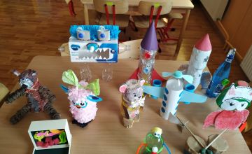 Zabawki z surowców wtórnych