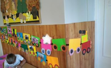 Wakacyjny pociąg biedronek