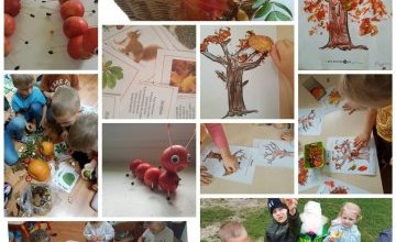 Jesień wita nas. Grupa Wiewiórki