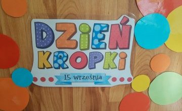 Dzień kropki grupa Wiewiórki