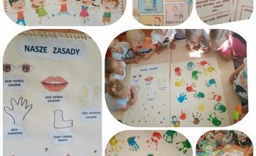 Kodeks przedszkolaka w grupie Wiewiórki