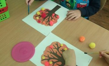 Dzień Drzewa w grupie Motylki