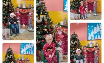 Święty Mikołaj. Grupa Misie i Żabki