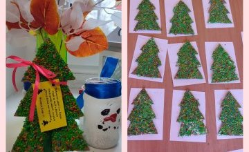 Świąteczne prace. Grupa Misie