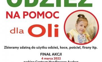 Akcja Szafowania -Na pomoc Oli.