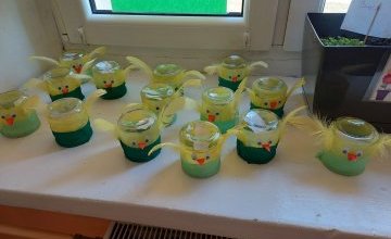 Wielkanocne prace Żabek