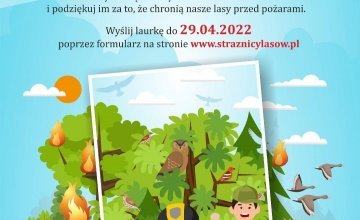 Giga Laurka dla Strażników lasu.