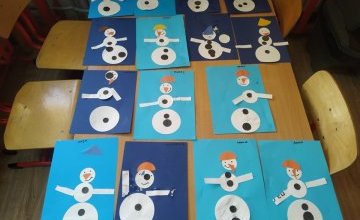 Bałwankowa rodzinka- Grupa Biedronki