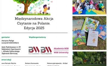 Międzynarodowa Akcja "Czytanie na polanie".