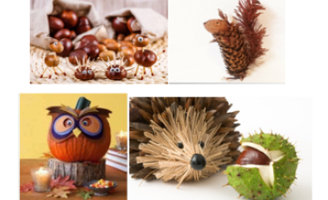 MIĘDZYPRZEDSZKOLNY KONKURS PLASTYCZNO- TECHNICZNY "Jesienny przyjaciel".