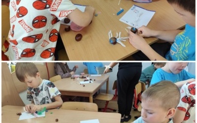 Kasztanowe stworki w grupie Biedronek (7)